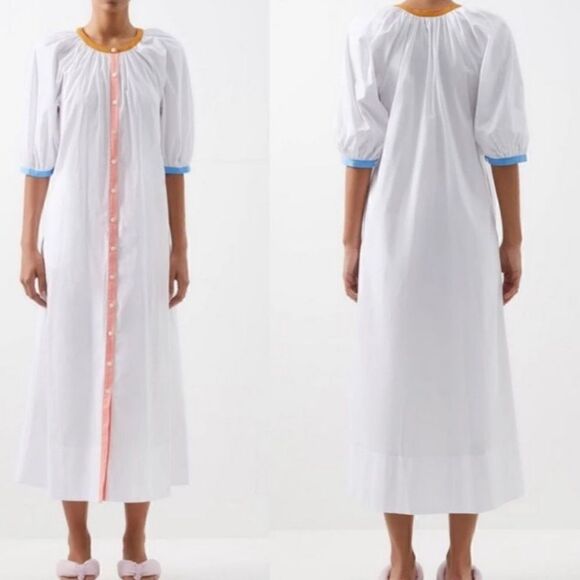 STAUD
Vincent Cotton Dress Size Large - Picture 3 of 8